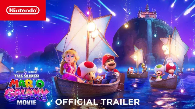 عمل فني لـ The Super Mario Galaxy Movie