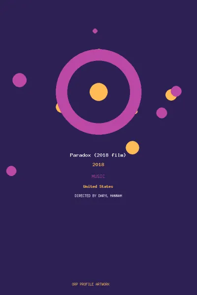 عمل فني لـ Paradox (2018 film)