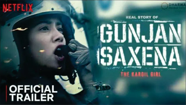 عمل فني لـ Gunjan Saxena: The Kargil Girl
