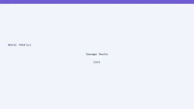 عمل فني لـ Savage Souls