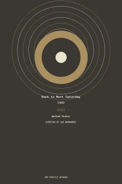 Imagen de Back to Next Saturday