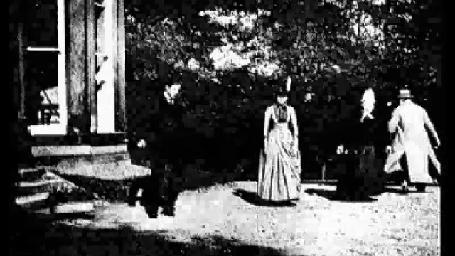 Imagen de La escena del jardín de Roundhay