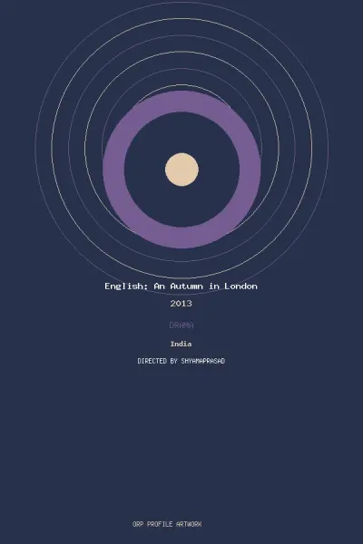 Imagen de English: An Autumn in London