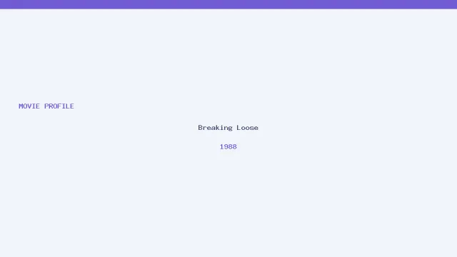 Imagen de Breaking Loose