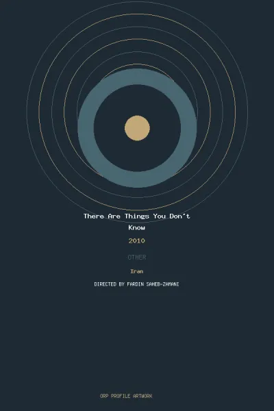 تصویر فیلم There Are Things You Don't Know