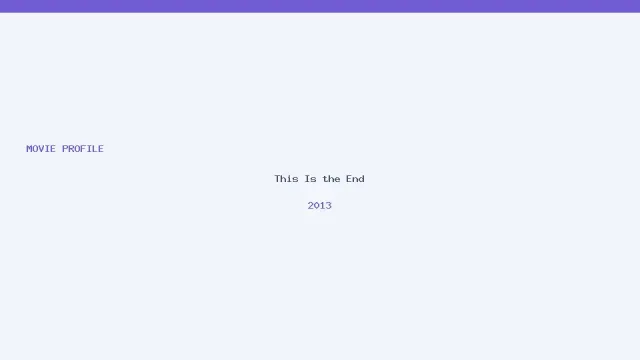 تصویر فیلم This Is the End