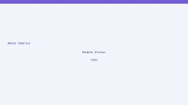 تصویر فیلم Double Vision