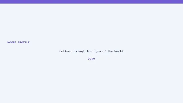 تصویر فیلم Celine: Through the Eyes of the World
