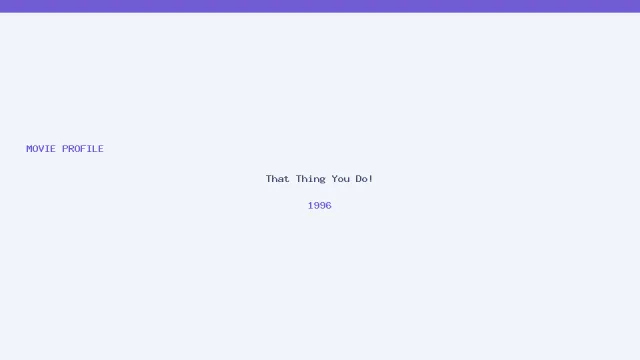 تصویر فیلم That Thing You Do!