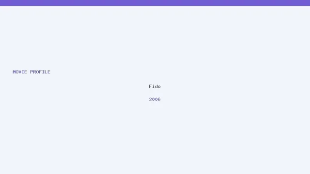 تصویر فیلم Fido