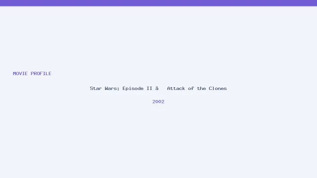 تصویر فیلم Star Wars: Episode II – Attack of the Clones
