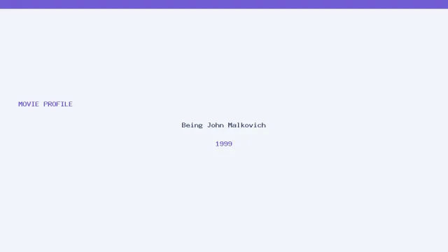 تصویر فیلم Being John Malkovich