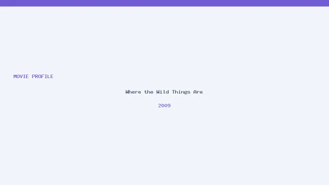 تصویر فیلم Where the Wild Things Are