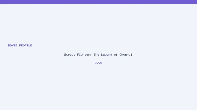 تصویر فیلم Street Fighter: The Legend of Chun-Li