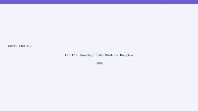 تصویر فیلم If It's Tuesday, This Must Be Belgium