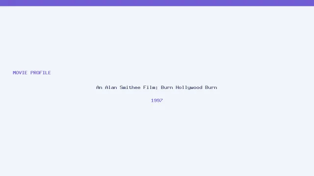 تصویر فیلم An Alan Smithee Film: Burn Hollywood Burn