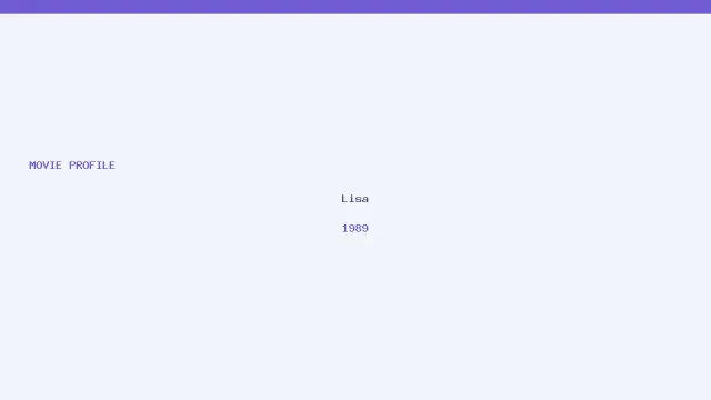 تصویر فیلم Lisa