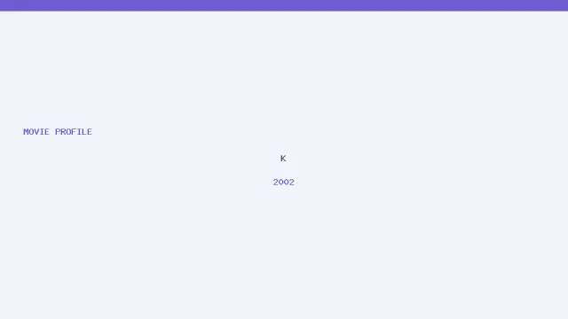 تصویر فیلم K