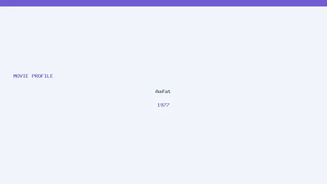 تصویر فیلم Aafat