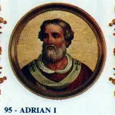 عکس نمایهٔ Pope Adrian I