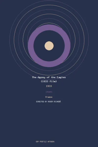 œuvre de The Agony of the Eagles (1933 film)