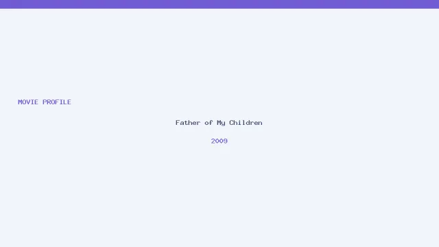 œuvre de Father of My Children