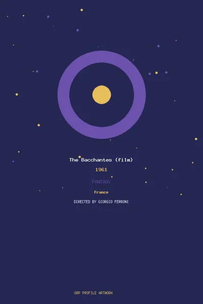 œuvre de The Bacchantes (film)