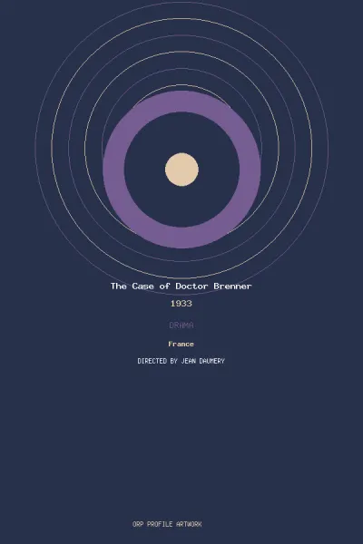 œuvre de The Case of Doctor Brenner
