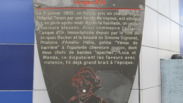 œuvre de Casque d'Or