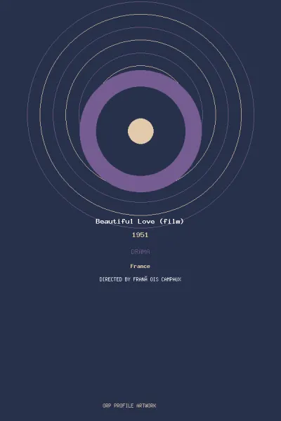 œuvre de Beautiful Love (film)