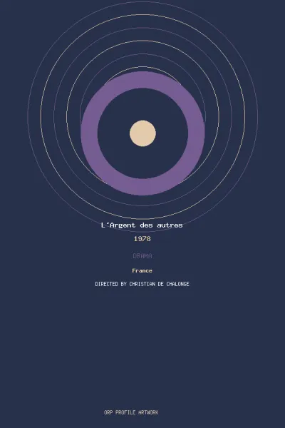 œuvre de L'Argent des autres