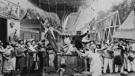 œuvre de Honeymoon in a Balloon