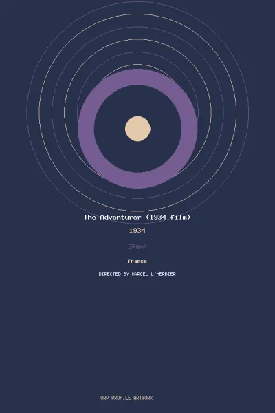 œuvre de The Adventurer (1934 film)