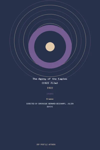 œuvre de The Agony of the Eagles (1922 film)