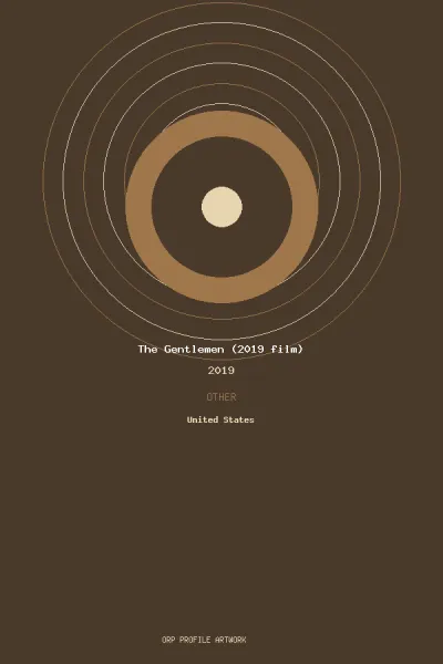 The Gentlemen (2019 film) की कलाकृति