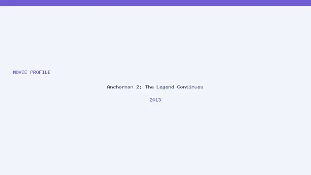 Anchorman 2: The Legend Continues की कलाकृति