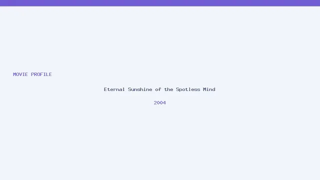 Eternal Sunshine of the Spotless Mind की कलाकृति
