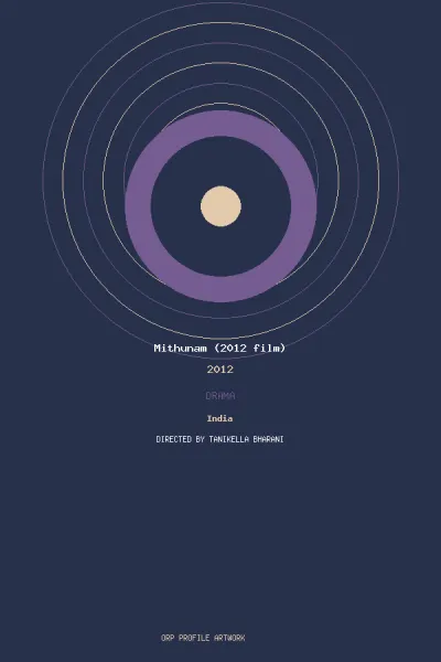 Mithunam (2012 film) की कलाकृति