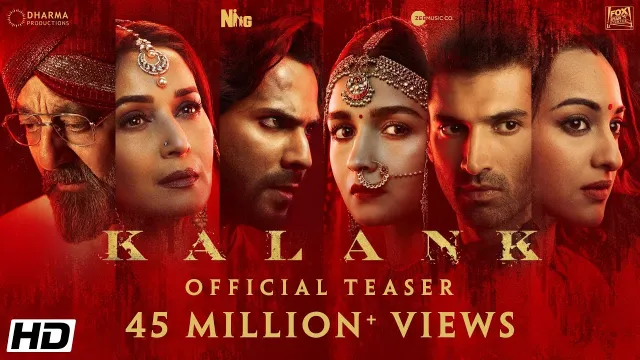 Kalank की कलाकृति