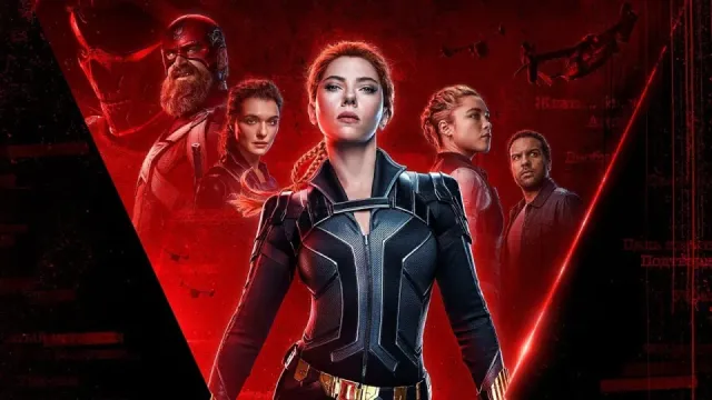 Black Widow (2021 film) artwork