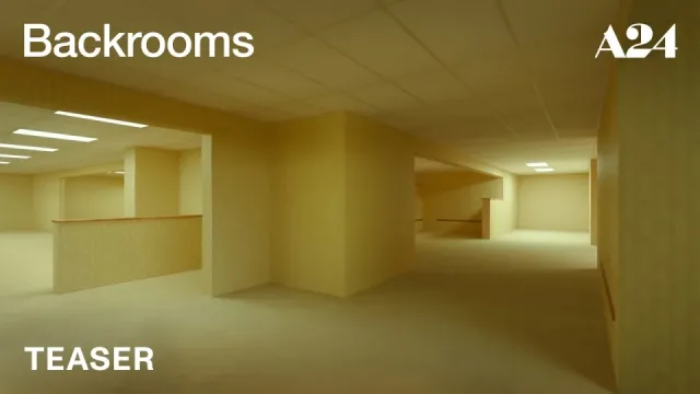 Backrooms (film) artwork