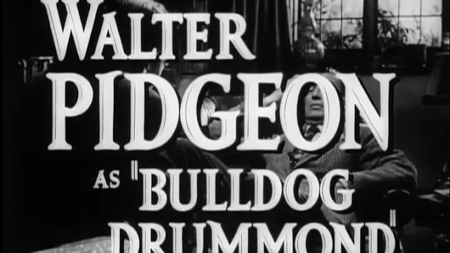 Calling Bulldog Drummond artwork