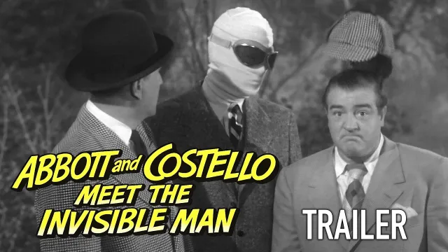 Abbott and Costello Meet the Invisible Man artwork