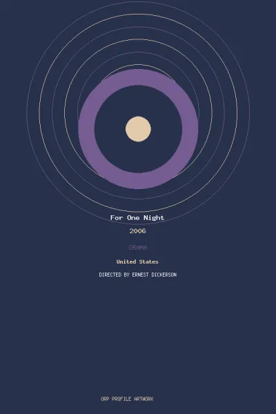 For One Night artwork