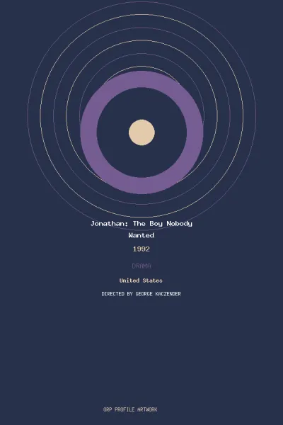 Jonathan: The Boy Nobody Wanted artwork