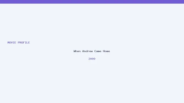 When Andrew Came Home artwork