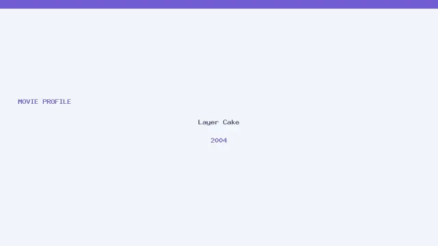 Layer Cake artwork
