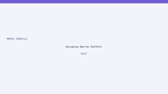 Becoming Warren Buffett artwork