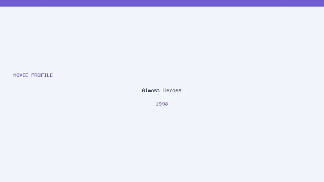 Almost Heroes artwork