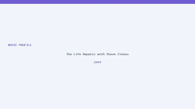 The Life Aquatic with Steve Zissou artwork